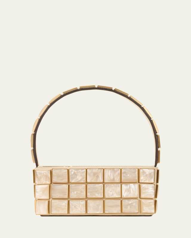 Romy Geometric Acrylic Shoulder Bag